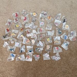 Set of 54 Brand New Vintage Beanie Baby Pins
